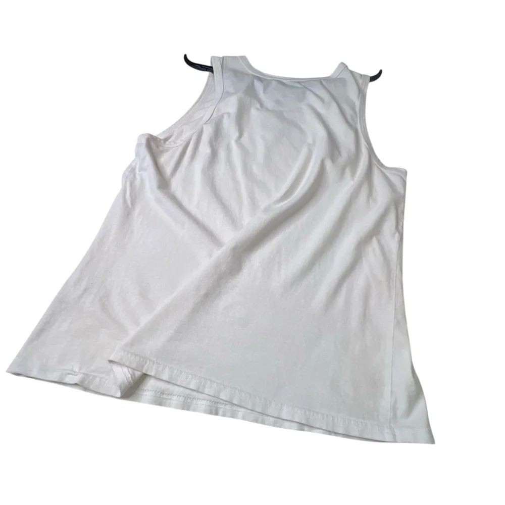 True Religion U 71 White Tank Top